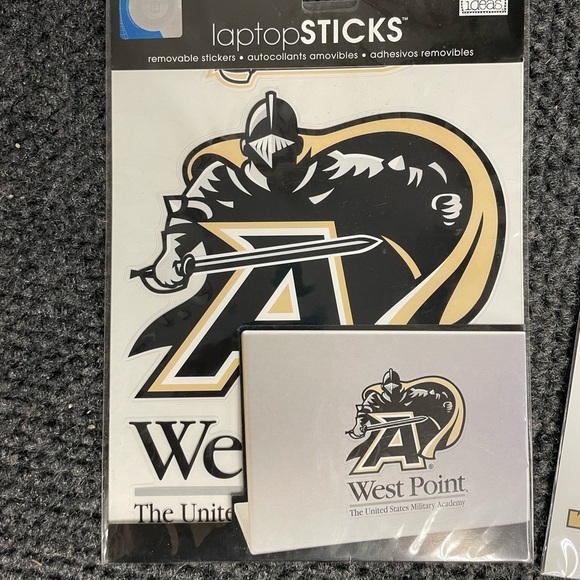 West Point Military Army School Laptop Decals Spirit Stickers NEW - Picture 2 of 3